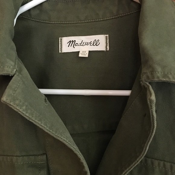 Madewell Green Chore Coat Size XS Excellent Condition - Picture 3 of 4